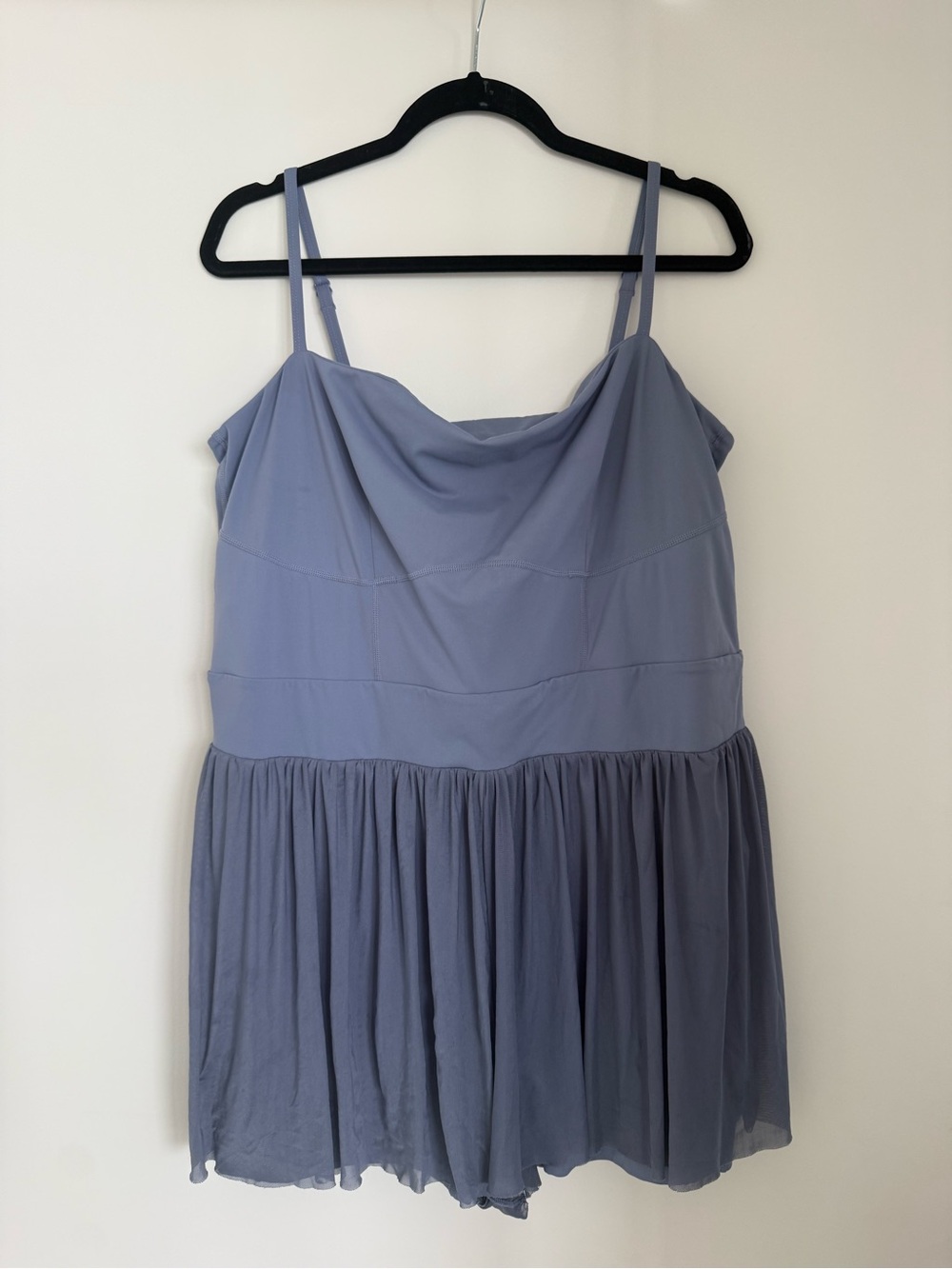 Blue Spaghetti Strap Tennis Dress size 3X